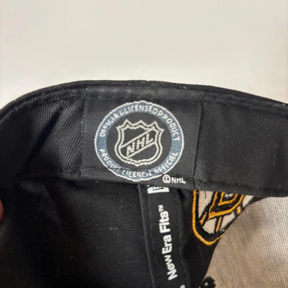 Boston Bruins New Era NHL Snapback Hat Black Yellow One Size Fits Most